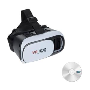 picture هدست واقعیت مجازی وی آر باکس مدل VR Box به همراه DVD نرم افزار