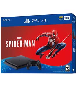 picture PS4 Slim 1TB Console – Spiderman Bundle