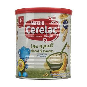 Nestle Wheat and Banana Cerelac 400g 