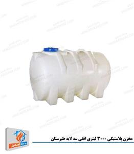 picture مخزن پلاستیکی 4200 لیتری افقی طبرستان