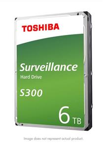 Toshiba S300 6TB Surveillance 3.5 SATA 6 Gb/s 7200 RPM 256MB Cache  