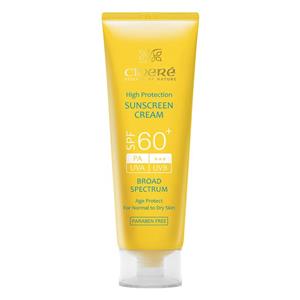 کرم ضد آفتاب سینره SPF60 حجم 50 میلی لیتر 