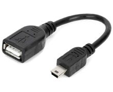 On the Go mini USB Cable 