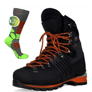 picture TEFANESO Mountaineering Boots Men Mountain Walking Trekking Alpine Winter Snow Waterproof