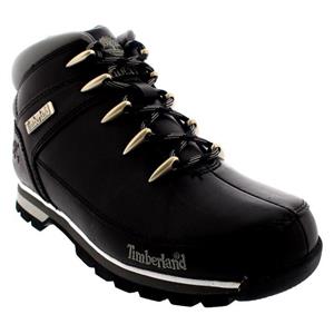 picture Mens Timberland Euro Sprint Hiker Casual Hiking Walking Ankle Boots-Black