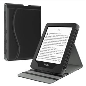 picture TiMOVO Case Compatible for Kindle Paperwhite E-Reader (10th Generation, 2018 Release), Vertical Multi-Viewing Stand Wallet Cover Auto Sleep/Wake Case Fit Amazon Kindle Paperwhite - Black