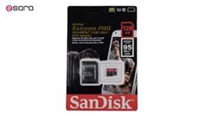 picture کارت حافظه سن دیسک مدل Extreme Pro کلاس 10 استاندارد UHS-I U3 ظرفیت 128 گیگابایت