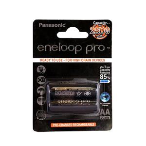 picture باتری قلمی قابل شارژ مدل Eneloop Pro ظرفیت 2500 میلی آمپر ساعت بسته 2 عددی