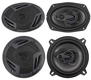 picture 2 Rockville RV69.4A 6x9 1000w 4-Way Car Speakers+2 5.25