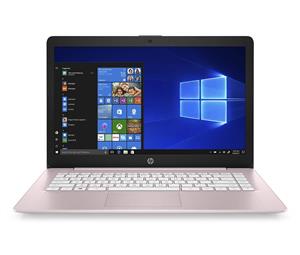 picture HP Stream 14-Inch Touchscreen Laptop, AMD Dual-Core A4-9120E Processor, 4 GB SDRAM, 64 GB eMMC, Windows 10 Home in S Mode with Office 365 Personal for One Year (14-ds0120nr, Rose Pink)