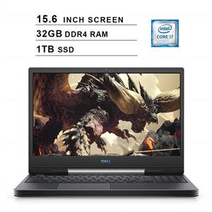 picture 2019 Dell G5 15 5590 15.6 Inch FHD Gaming Laptop (9th Gen Intel 6-Core i7-9750H up to 4.5 GHz, 32GB RAM, 1TB SSD, NVIDIA GeForce RTX 2060, Bluetooth, WiFi, HDMI, Windows 10) (Black)