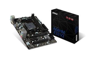 picture MSI AMD FM2+ A68H DDR3 SATA 6Gb/s USB 3.0 HDMI Micro ATX Motherboard (A68HM-E33 V2)