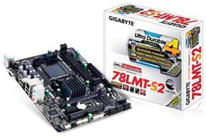 picture Gigabyte GA-78LMT-S2 AM3+ AMD DDR3 1333 760G USB 2.0 Micro ATX Motherboard