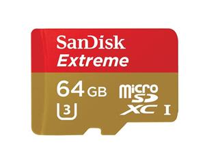 picture Sandisk Extreme MICROSDXC 64GB 90MB/S Flash Memory Card (SDSQXNE-064G-AN6MA)