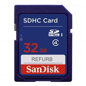 picture SanDisk 32GB SDHC Flash Memory Card SDSDB-032G-B35 (Renewed) (1 Pack)