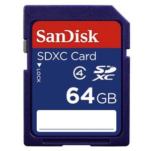 picture SanDisk 64GB Class 4 SDXC Flash Memory Card- SDSDB-064G-B35 (Label May Change)