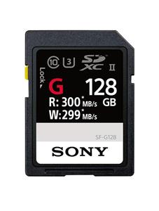 picture Sony SF-G128/T1 High Performance 128GB SDXC UHS-II Class 10 U3 Memory Card with Blazing Fast Read Speed up to 300MB/s