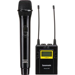 picture کیت میکروفن دستی سارامونیک Saramonic UwMic9 Camera-Mount Wireless Cardioid Handheld Microphone System:RX9+HU9