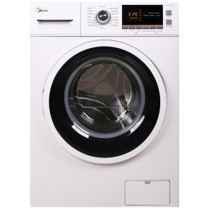 picture ماشین لباسشویی درب از جلو میدیا سفید. مدل WU-24802W 