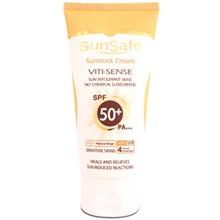  کرم ضد آفتاب سان سيف فاقد جاذب شيميايي +SPF50 