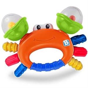 picture جغجغه بلو باکس مدل Rattle And Teether Sand Crab