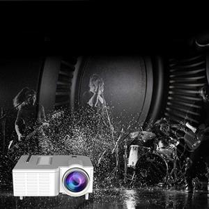 picture MUDEREK Mini Portable LED Projector 1080P Multimedia Home Cinema Theater Video Projectors-Without VGA Interface