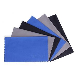 picture Your Choice Microfiber Cleaning Cloths 6 Pack for Eyeglasses, Camera Lens, Cell Phones, CD, DVD, Computers, Tablets, Laptops, Telescope, LCD Screens and Other Delicate Surfaces Cleaner