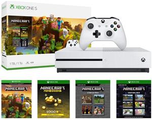 picture Xbox One S 1TB Console – Minecraft Bundle