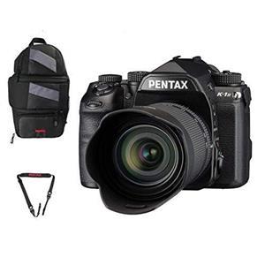 picture Pentax K-1 Mark II 36MP Full-Frame CMOS Sensor DSLR Camera (w/28-105mm Lens) w/ Pentax 85231 Sling Bag 2 and Pentax 85232 Padded DSLR Strap