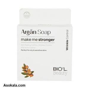 picture صابون جوانی صورت گلیسرین و روغن آرگان بیول BIOL Argan وزن 100 گرم