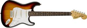 picture Squier by Fender Vintage Modified Stratocaster Beginner Electric Guitar - 3 Color Sunburst