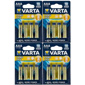 picture Varta LongLife Alkaline AAA Battery Pack of 16