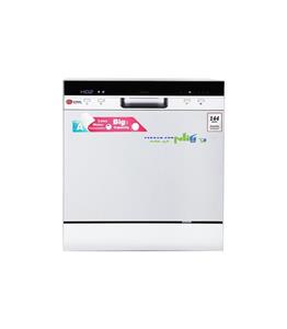picture ماشین ظرفشویی کرال 8 نفره رومیزی نقره ای مدل DS-8007IS