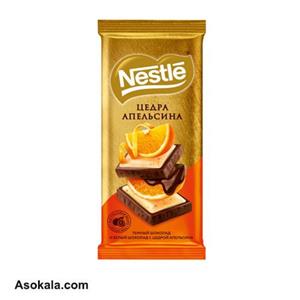 picture شکلات تابلت پرتقالی نستله Nestle وزن 90 گرم