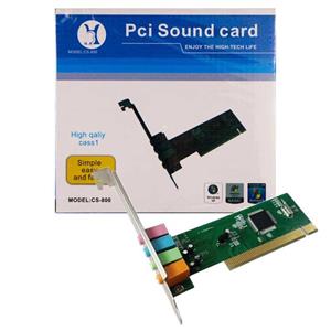 picture کارت صدا اینترنال داخلی PCI H.B CS-800 Sound Card