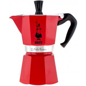 picture قهوه ساز Bialetti مدل Moka Express سه فنجان – RED