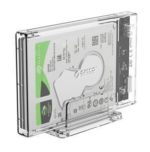 ORICO 2159U3 2.5 inch Transparent USB3.0 Hard Drive Enclosure with Stand 