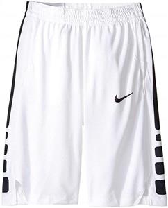 picture Nike Boy's Dry Basketball Short (X-Large, White/Black)