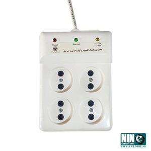 picture متفرقه/چندراهی برق/SaraTak Electric 4 Sockets Power Strip With Surge Protector
