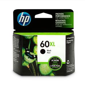 picture HP 60XL Black Ink Cartridge (CC641WN) for HP Deskjet D2530 D2545 F2430 F4224 F4440 F4480 HP ENVY 100 110 111 114 120 HP Photosmart C4640 C4650 C4680 C4780 C4795 D110