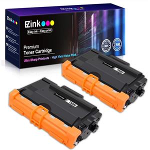 picture E-Z Ink (TM) Compatible Toner Cartridge Replacement for Brother TN880 TN-880 TN 880 Super high Yield (2 Black)
