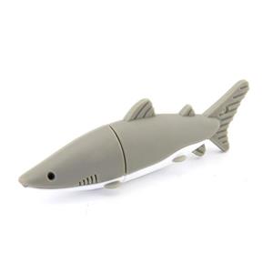 picture Usbkingdom 8GB USB 2.0 Flash Drive Cartoon Animal Shark Fish Shape Pen Drive Thumb Drive Memory Stick Pendrive Flashdrive