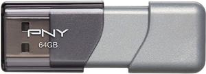 picture PNY Turbo 64GB USB 3.0 Flash Drive - (P-FD64GTBOP-GE)