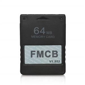picture RGEEK FreeMcBoot FMCB 1.953 PS2 Memory Card 64MB for Sony Playstation 2 PS2,Just Plug and Play, Help You to Start Games on Your Hard Disk or USB Disk