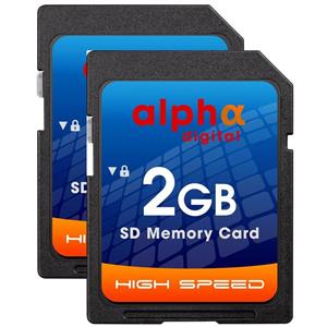 picture Nikon D50 D40 D40X D3300 Digital Camera Memory Card 2x 2GB Secure Digital (SD) Memory Card (1 Twin Pack)
