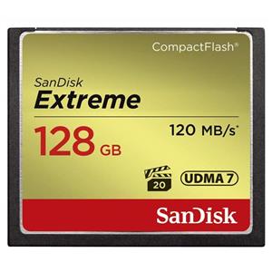 picture SanDisk Extreme 128GB CompactFlash Memory Card (SDCFXSB-128G-G46)
