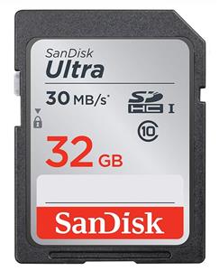 picture SanDisk Ultra 32GB SDHC Class 10/UHS-1 Flash Memory Card Speed Up To 30MB/s- SDSDU-032G-U46 (Label May Change) [Old Version]