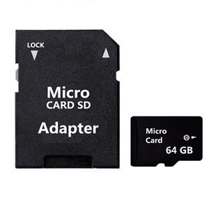 picture High Speed 64GB SD Micro Card Class 10 Memory Card with Free Adapter, 64 GB Micro Memory SD Card for Camcorder, Mobile Camera, Mobile Phone, PSP Memory Card and Car Driving Record