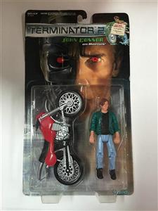picture Terminator 2 John Connor with Motorcycle Action Figure