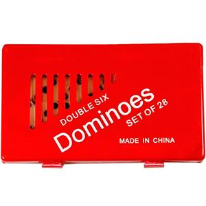 picture Double Six Dominoes 137 Intellectual Game 28 pcs